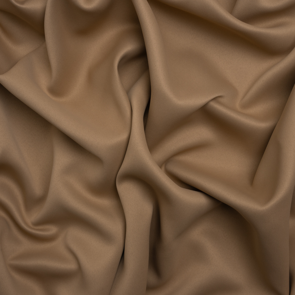 Double Faced Drapery Satin 110″ Fire Retardant Dimout – Almond – Brunswick Collection Double Faced Drapery Satin 110″ Fire Retardant Dimout – Almond – Brunswick Collection