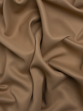 Double Faced Drapery Satin 110″ Fire Retardant Dimout – Almond – Brunswick Collection Double Faced Drapery Satin 110″ Fire Retardant Dimout – Almond – Brunswick Collection