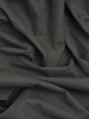 Blackout Brushed Drapery Woven, Flame Retardant – Charcoal – Iona Collection Blackout Brushed Drapery Woven, Flame Retardant – Charcoal – Iona Collection