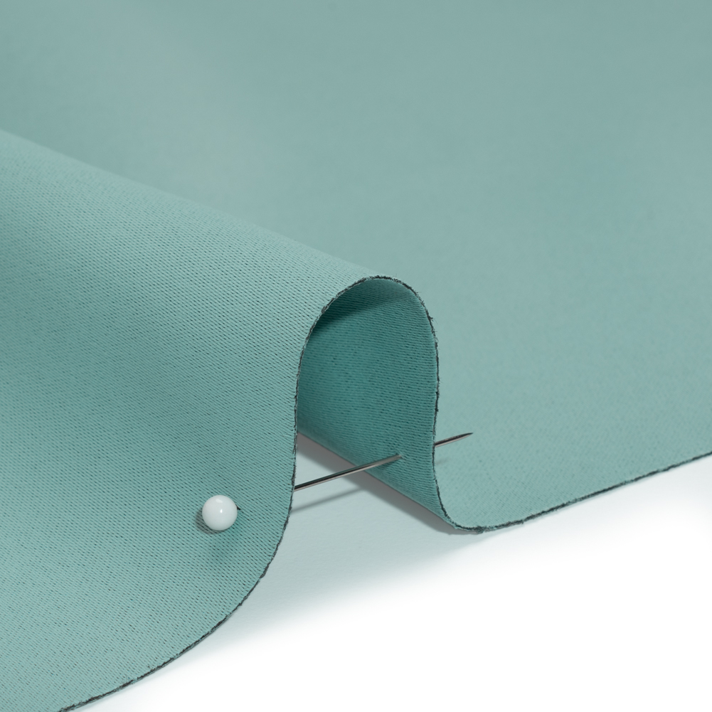Double Faced Drapery Satin 110″ Fire Retardant Dimout – Seafoam – Brunswick Collection Double Faced Drapery Satin 110″ Fire Retardant Dimout – Seafoam – Brunswick Collection