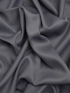 Double Faced Drapery Satin 110″ Fire Retardant Dimout – Storm – Brunswick Collection Double Faced Drapery Satin 110″ Fire Retardant Dimout – Storm – Brunswick Collection