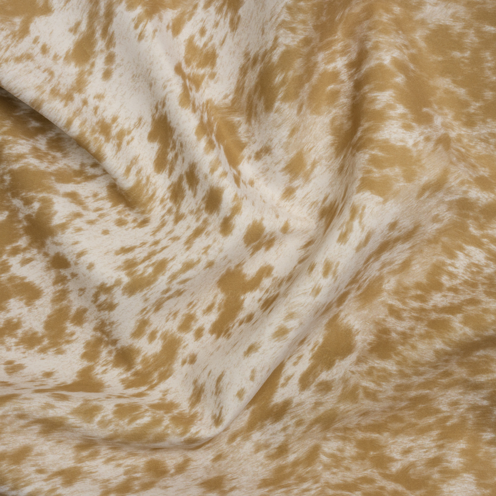 Upholstery Micro Velvet with Woven Backing – Tan and Cream Cheetah Spots Upholstery Micro Velvet with Woven Backing – Tan and Cream Cheetah Spots