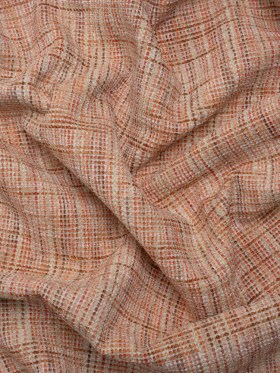 Upholstery Chenille – Coral Striated – Chevery Collection Upholstery Chenille – Coral Striated – Chevery Collection