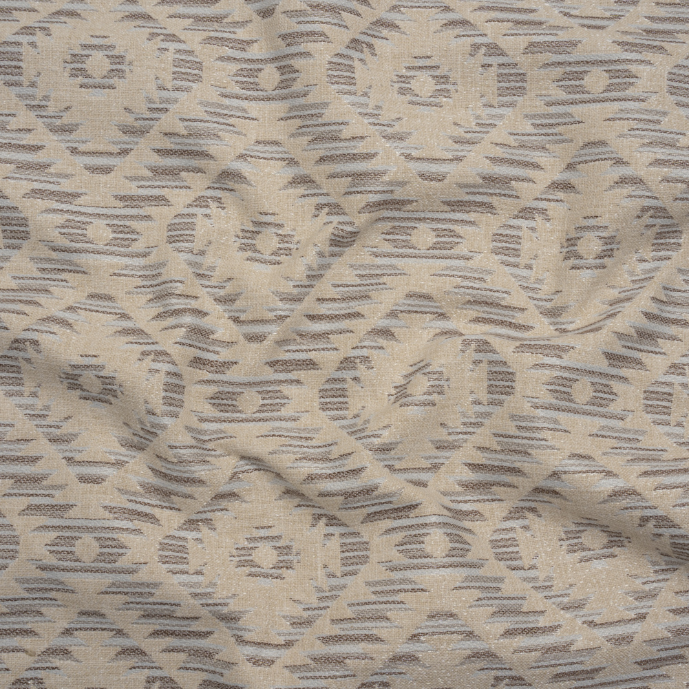 Upholstery Jacquard – Pebble Southwestern Diamonds – Marana Collection Upholstery Jacquard – Pebble Southwestern Diamonds – Marana Collection