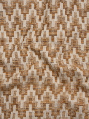 Upholstery Jacquard – Spice Geometric Zig Zags – Cedarvale Collection Upholstery Jacquard – Spice Geometric Zig Zags – Cedarvale Collection