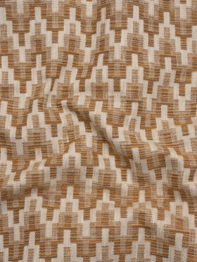 Upholstery Jacquard – Spice Geometric Zig Zags – Cedarvale Collection Upholstery Jacquard – Spice Geometric Zig Zags – Cedarvale Collection