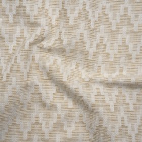 Upholstery Jacquard – Bone Geometric Zig Zags – Cedarvale Collection Upholstery Jacquard – Bone Geometric Zig Zags – Cedarvale Collection