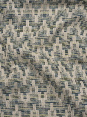 Upholstery Jacquard – Mint Geometric Zig Zags – Cedarvale Collection Upholstery Jacquard – Mint Geometric Zig Zags – Cedarvale Collection