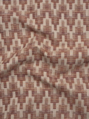 Upholstery Jacquard – Rose Geometric Zig Zags – Cedarvale Collection Upholstery Jacquard – Rose Geometric Zig Zags – Cedarvale Collection