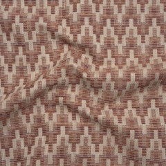 Upholstery Jacquard – Rose Geometric Zig Zags – Cedarvale Collection Upholstery Jacquard – Rose Geometric Zig Zags – Cedarvale Collection