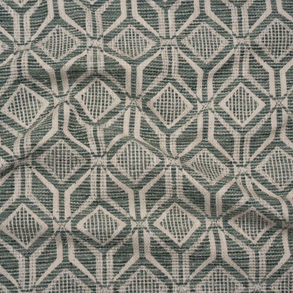 Upholstery Jacquard – Basil Diamonds and Squares Geometric – Sunne Collection Upholstery Jacquard – Basil Diamonds and Squares Geometric – Sunne Collection