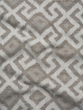 Upholstery Jacquard – Gray Greek Key Diamonds – Nikaia Collection Upholstery Jacquard – Gray Greek Key Diamonds – Nikaia Collection