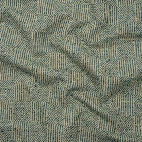 Tweedy Boucle Upholstery Jacquard – Juniper Diamond and Stripe Checks – Damietta Collection Tweedy Boucle Upholstery Jacquard – Juniper Diamond and Stripe Checks – Damietta Collection