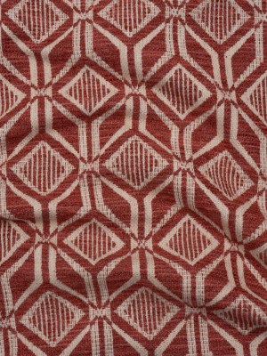 Upholstery Jacquard – Ruby Diamonds and Squares Geometric – Sunne Collection Upholstery Jacquard – Ruby Diamonds and Squares Geometric – Sunne Collection