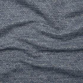Tweedy Boucle Upholstery Jacquard – Marine Diamonds – Karvia Collection Tweedy Boucle Upholstery Jacquard – Marine Diamonds – Karvia Collection