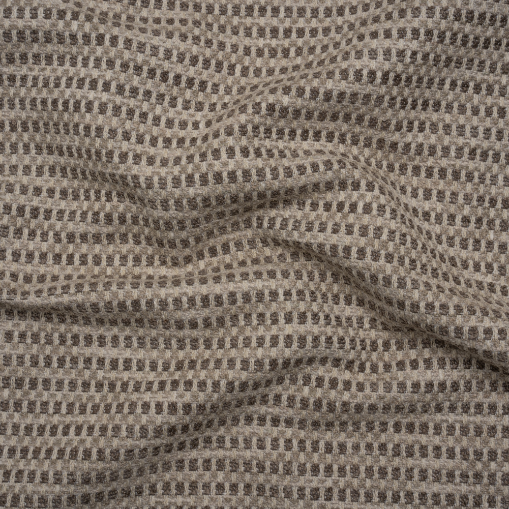 Tweedy Upholstery Jacquard – Grey Basketweave Checks – Gavarnie Collection Tweedy Upholstery Jacquard – Grey Basketweave Checks – Gavarnie Collection