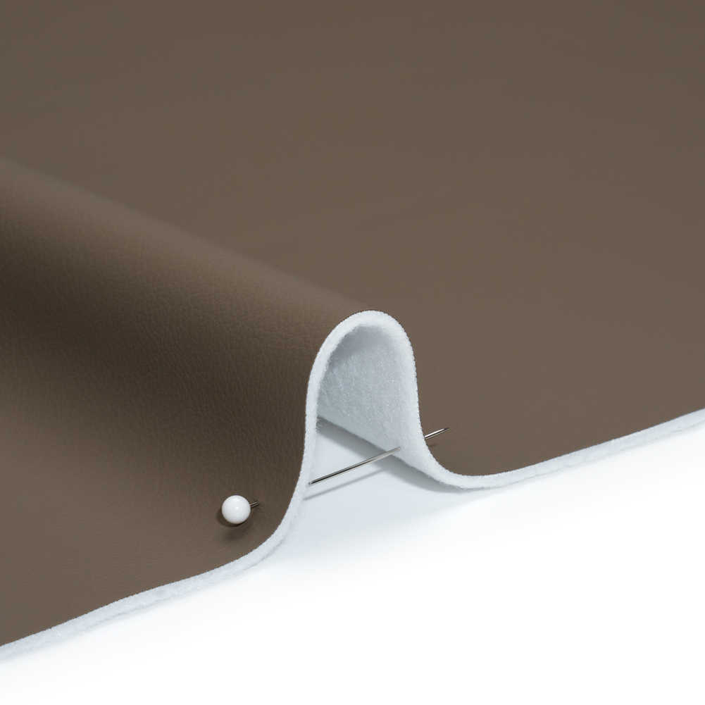 Upholstery Faux Leather Vinyl with Foam Backing – Coffee – Mitchell Collection Upholstery Faux Leather Vinyl with Foam Backing – Coffee – Mitchell Collection