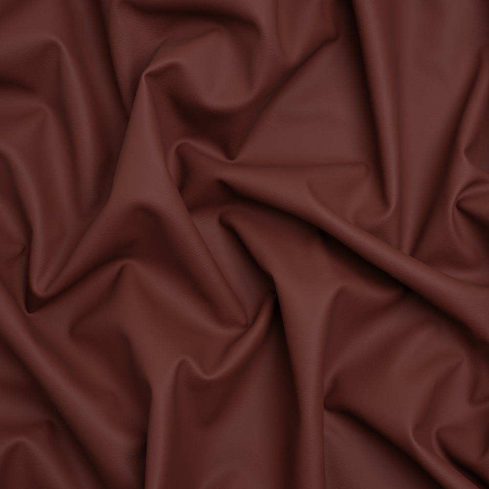 Upholstery Faux Leather Vinyl with Foam Backing – Mahogany – Mitchell Collection Upholstery Faux Leather Vinyl with Foam Backing – Mahogany – Mitchell Collection