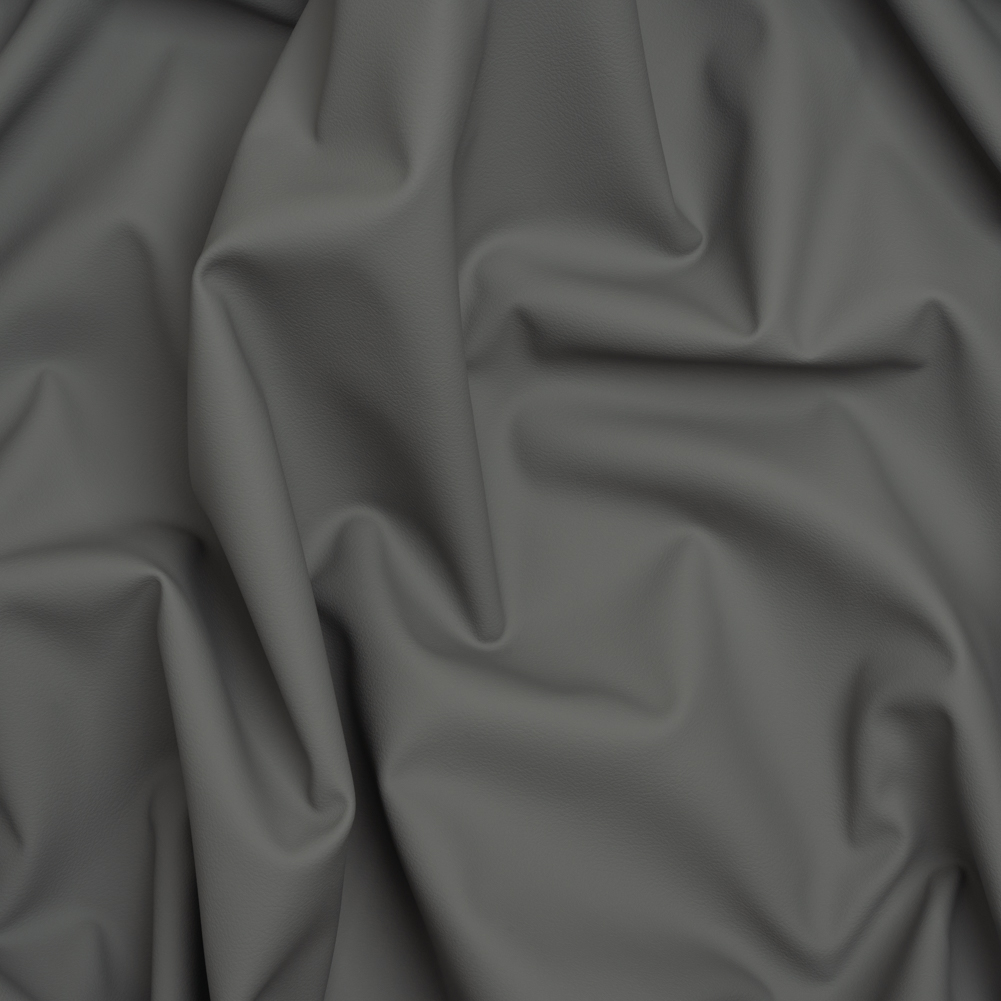 Upholstery Faux Leather Vinyl with Foam Backing – Smoke – Mitchell Collection Upholstery Faux Leather Vinyl with Foam Backing – Smoke – Mitchell Collection