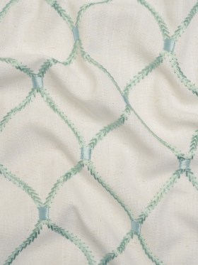 Embroidered Linen Blend Woven – Sea Pearl Ogees – Gleason Collection Embroidered Linen Blend Woven – Sea Pearl Ogees – Gleason Collection