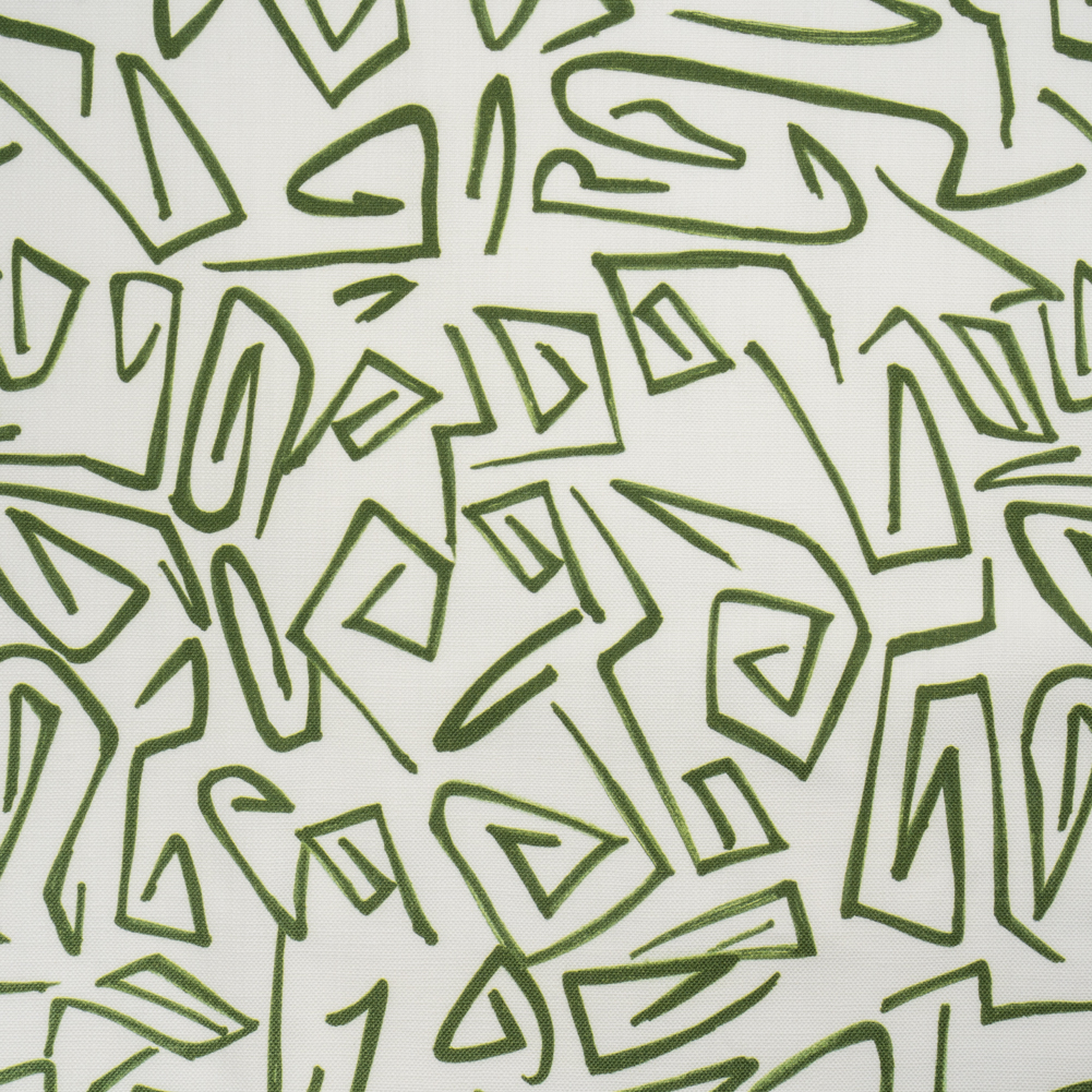 Cotton Canvas Print – Green Abstract Lines Cotton Canvas Print – Green Abstract Lines