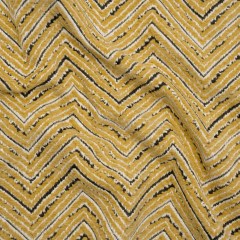 Chenille Upholstery Jacquard – Bumblebee Chevrons – Fleming Collection Chenille Upholstery Jacquard – Bumblebee Chevrons – Fleming Collection