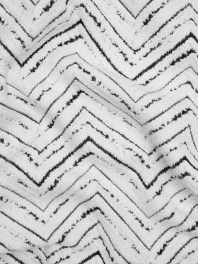 Chenille Upholstery Jacquard – White Chevrons – Fleming Collection Chenille Upholstery Jacquard – White Chevrons – Fleming Collection