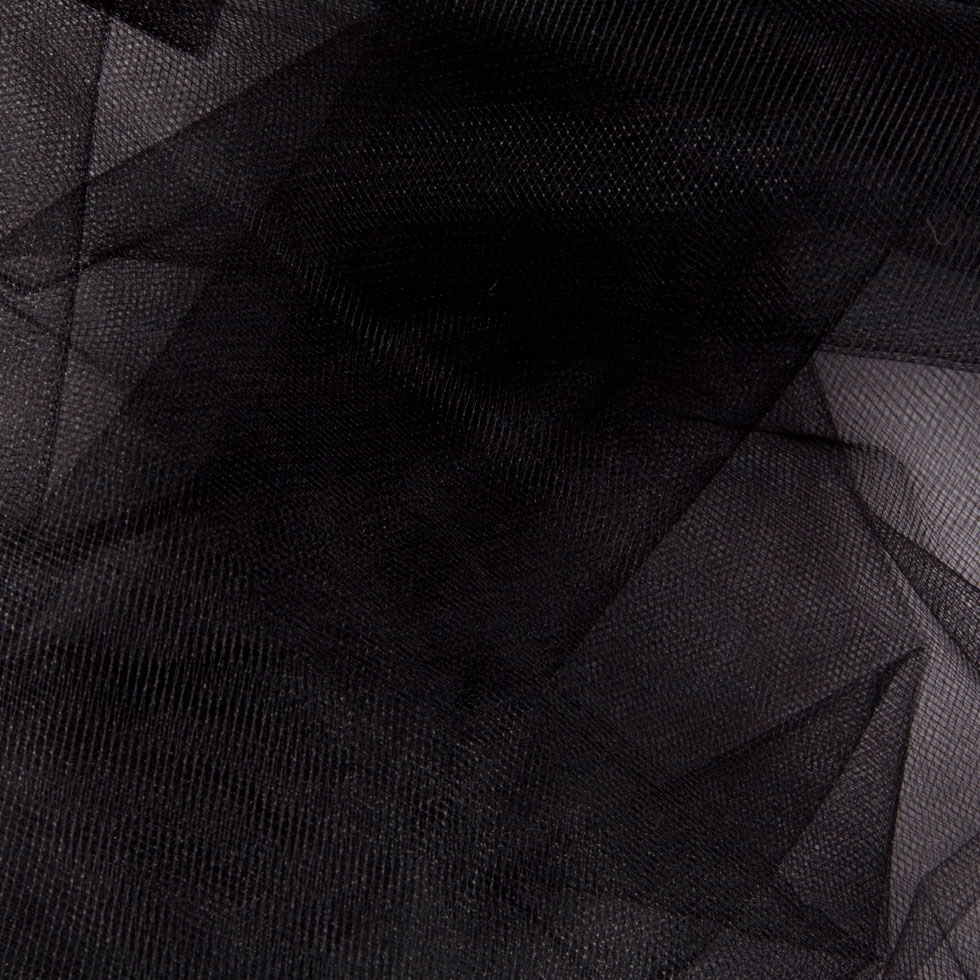 Nylon Tulle 108″ – Black – Pavlova Wide Collection Nylon Tulle 108″ – Black – Pavlova Wide Collection