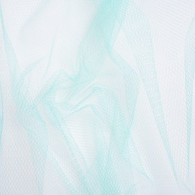 Nylon Net Tulle – Aqua – Gianna Collection Nylon Net Tulle – Aqua – Gianna Collection