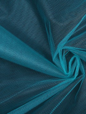 Nylon Net Tulle – Teal – Gianna Collection Nylon Net Tulle – Teal – Gianna Collection