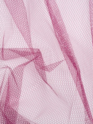Nylon Net Tulle – Wine – Gianna Collection Nylon Net Tulle – Wine – Gianna Collection