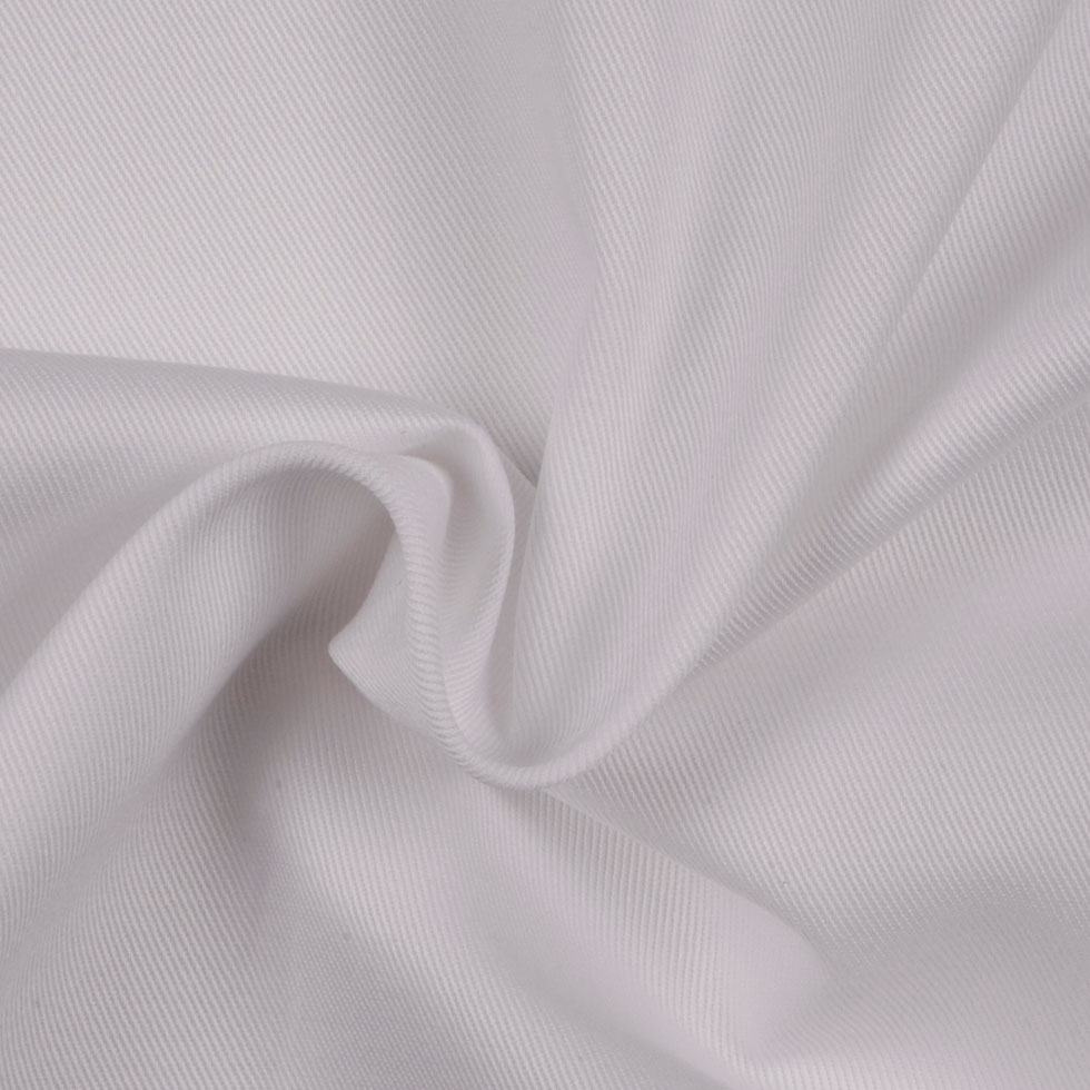 Organic Cotton Twill – White – Stratton Collection Organic Cotton Twill – White – Stratton Collection