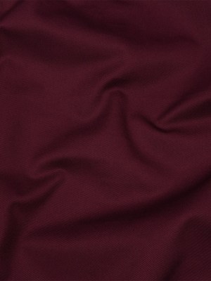 Organic Cotton Twill – Maroon – Stratton Collection Organic Cotton Twill – Maroon – Stratton Collection