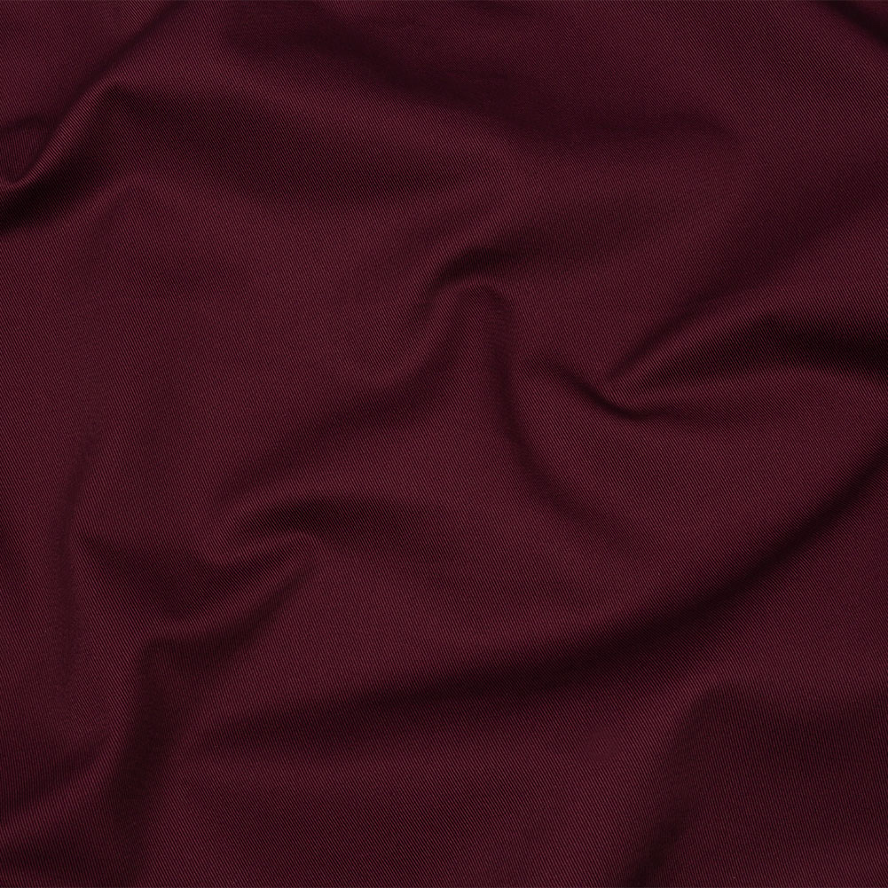 Organic Cotton Twill – Maroon – Stratton Collection Organic Cotton Twill – Maroon – Stratton Collection