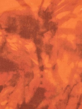 Italian Pumpkin Tie-Dyed Cotton-Lycra Twill Italian Pumpkin Tie-Dyed Cotton-Lycra Twill