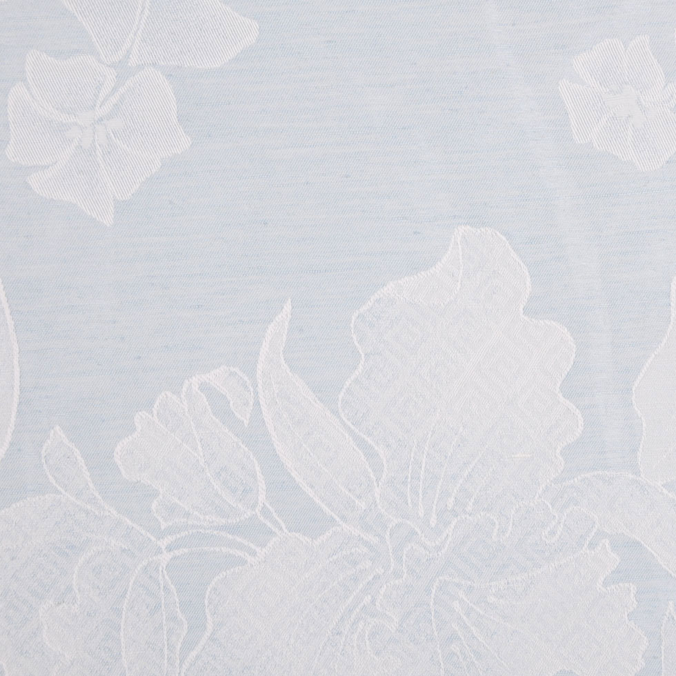 Italian Milky Green and Phantom Green Floral Jacquard