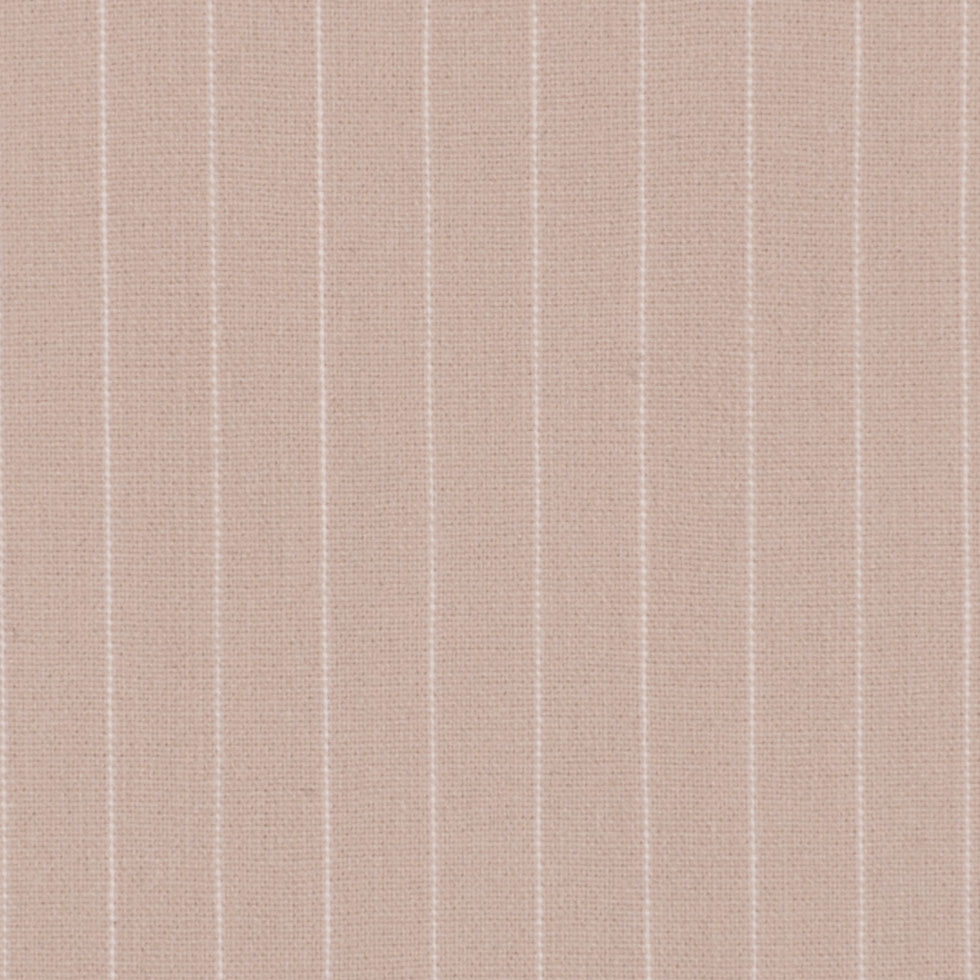 Italian Birch/Fog Pin Striped Smooth Stretch Cotton Suiting Italian Birch/Fog Pin Striped Smooth Stretch Cotton Suiting