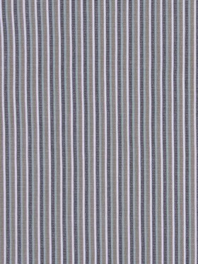 Italian White/Charcoal/Olive/Oxidized Striped Imitation Faille Stretch Cotton Woven Italian White/Charcoal/Olive/Oxidized Striped Imitation Faille Stretch Cotton Woven