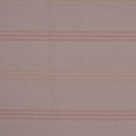 Dark Beige, Brick and Peach Striped Cotton Suiting Dark Beige, Brick and Peach Striped Cotton Suiting