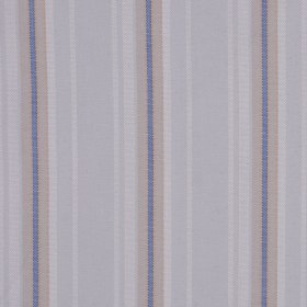 Italian Pale Gray Striped Cotton Suiting Italian Pale Gray Striped Cotton Suiting