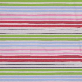 Multicolored Striped Cotton Stretch Seersucker Multicolored Striped Cotton Stretch Seersucker
