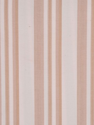 Italian Cream and Tan Striped Cotton Suiting Italian Cream and Tan Striped Cotton Suiting