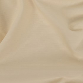 Soft Cream Textured-Stripe Cotton Shirting Soft Cream Textured-Stripe Cotton Shirting