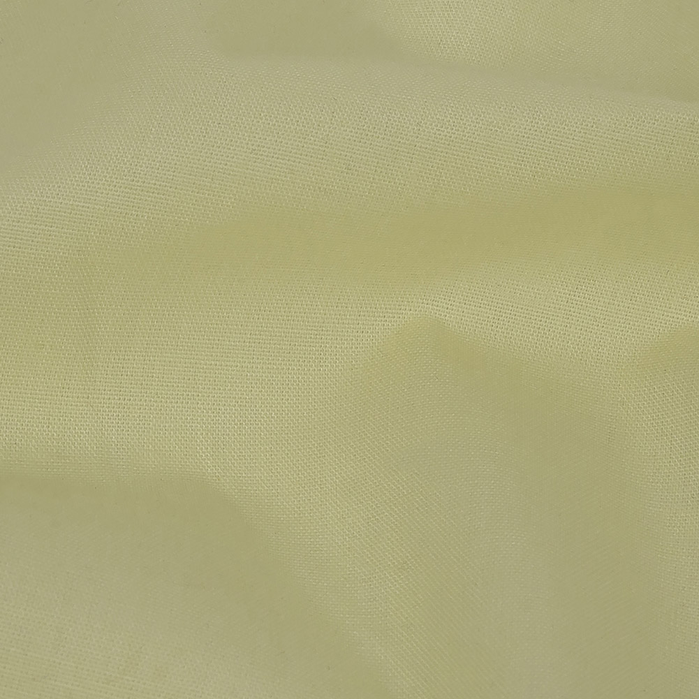 Pale Buttercup Cotton and Polyester Poplin Pale Buttercup Cotton and Polyester Poplin