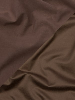 Taupe Double Faced Stretch Polyester Sateen and Twill Taupe Double Faced Stretch Polyester Sateen and Twill