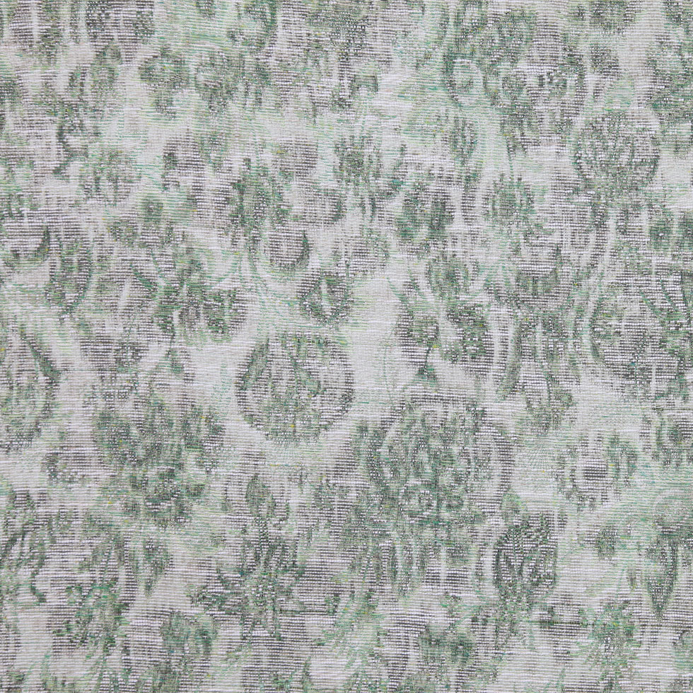 Green/Natural Floral Woven Green/Natural Floral Woven