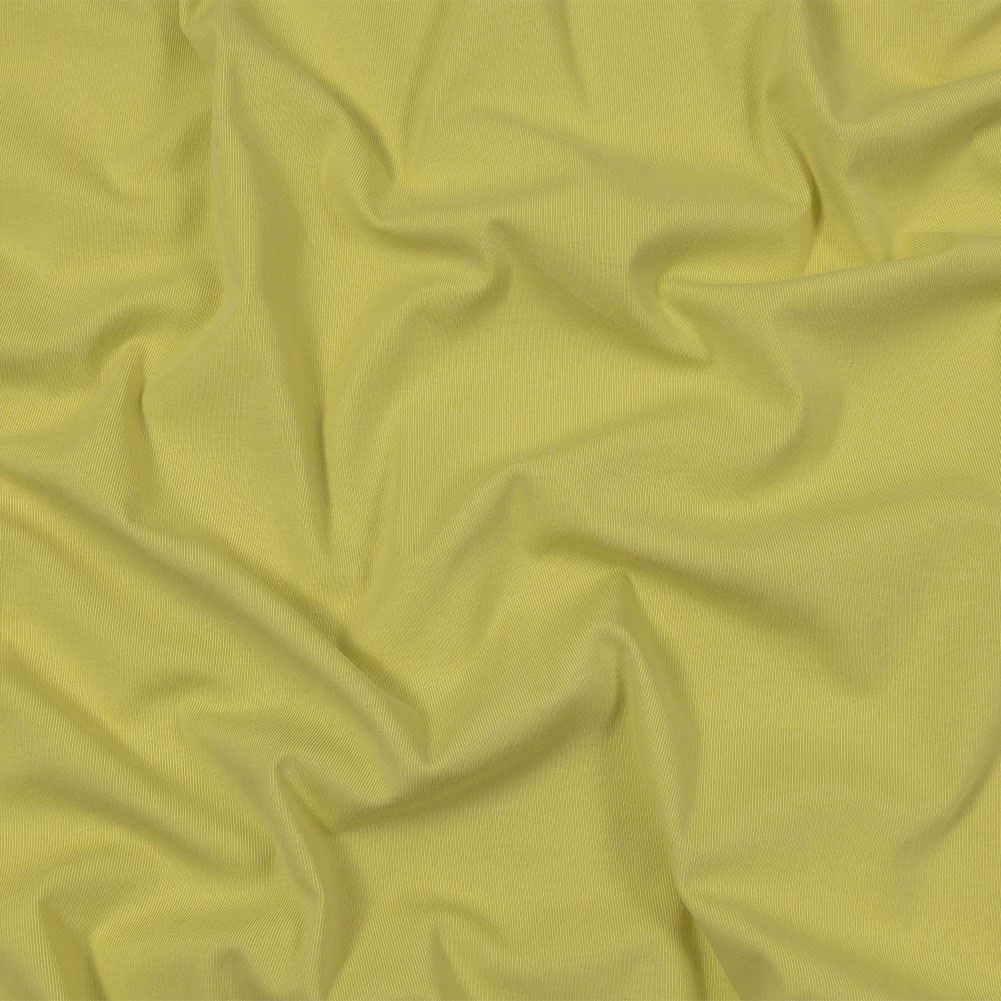 Lime Cotton Interlock Knit Lime Cotton Interlock Knit