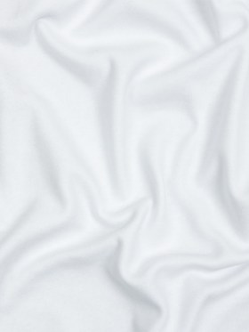 White Brushed Fleece-Like Cotton and Polyester Rib Knit White Brushed Fleece-Like Cotton and Polyester Rib Knit