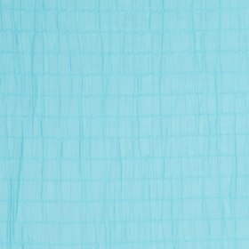 Sky Blue Puckered Cotton Woven Sky Blue Puckered Cotton Woven