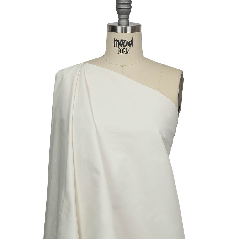 White Asparagus Cotton and Polyester Faille White Asparagus Cotton and Polyester Faille